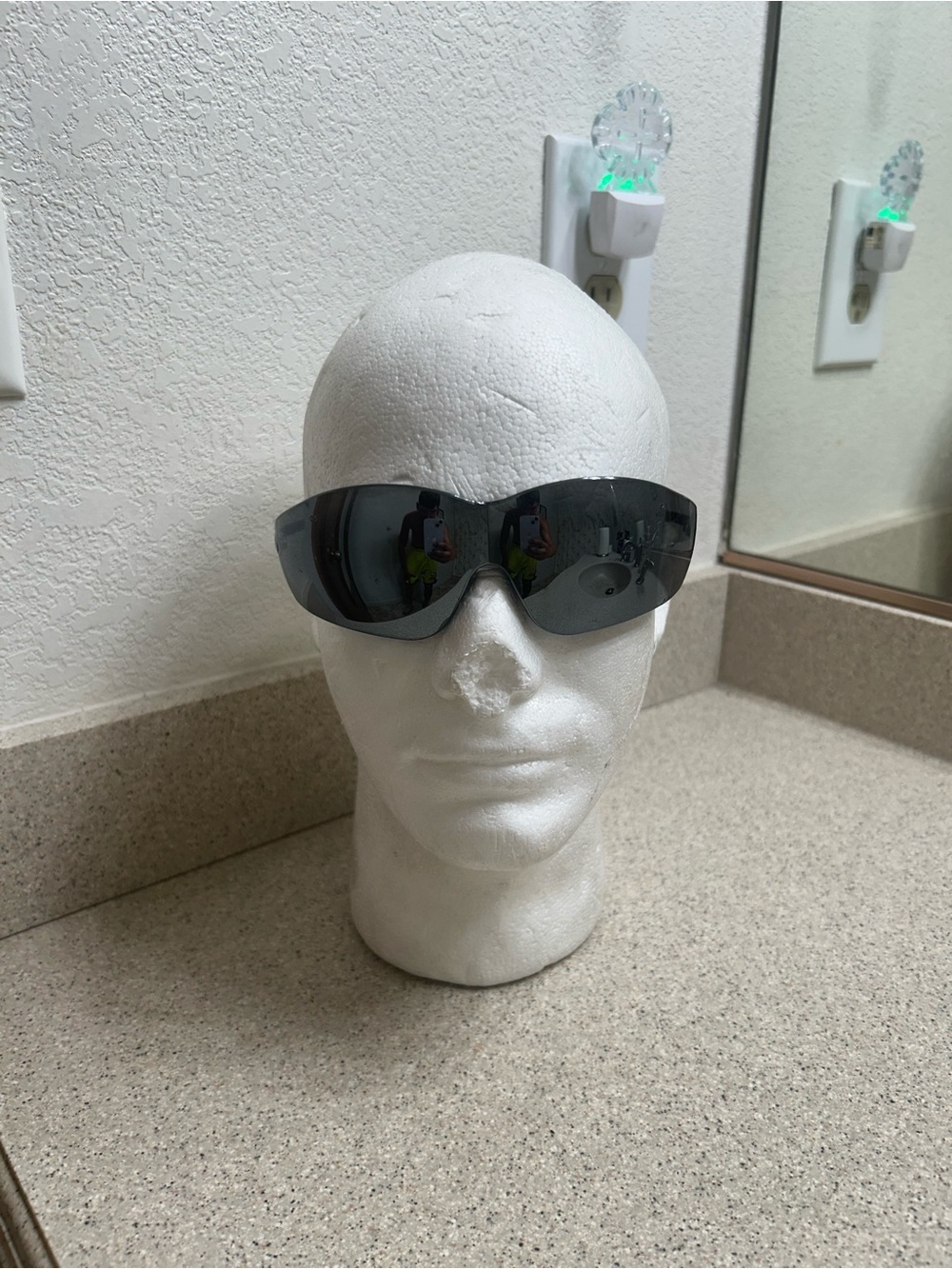 Crews Sunglasses Safety Glasses - Z87 Crews Z87 Silver Frame and Lenses